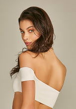 Cargar imagen en el visor de la galería, Image 02: Empress Top Top Biquini Suzy Textura Flat Off White