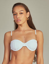 Cargar imagen en el visor de la galería, Gallery: Empress Top Top Bikini Agatha White