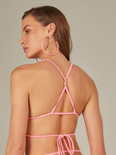 Cargar imagen en el visor de la galería, Model Back: Empress Top Top Biquini New Cross Rosa
