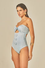 Cargar imagen en el visor de la galería, Model Front: Empress One-Piece Jeans Body Dolly