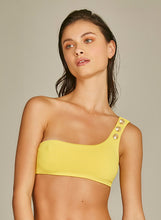 Cargar imagen en el visor de la galería, Model Front: Empress Top Top Biquini Nautique Amarelo Margarida