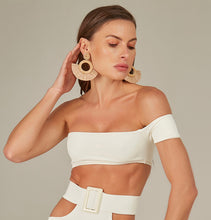 Cargar imagen en el visor de la galería, Image 04: Empress Top Top Biquini Suzy Textura Flat Off White