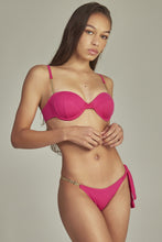Cargar imagen en el visor de la galería, Gallery: Empress Set Bikini Agatha Fuchsia Pink
