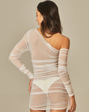 Cargar imagen en el visor de la galería, Image 05: Empress Mini Dress Yasmin Dress White Tule
