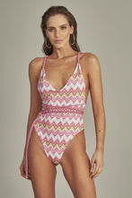 Cargar imagen en el visor de la galería, Leticia Body Pink Chevron
