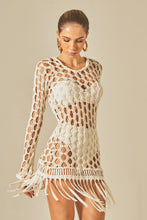 Cargar imagen en el visor de la galería, Offwhite Dress Lucia
