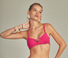 Cargar imagen en el visor de la galería, Top Bikini Antigua Fuchsia Pink
